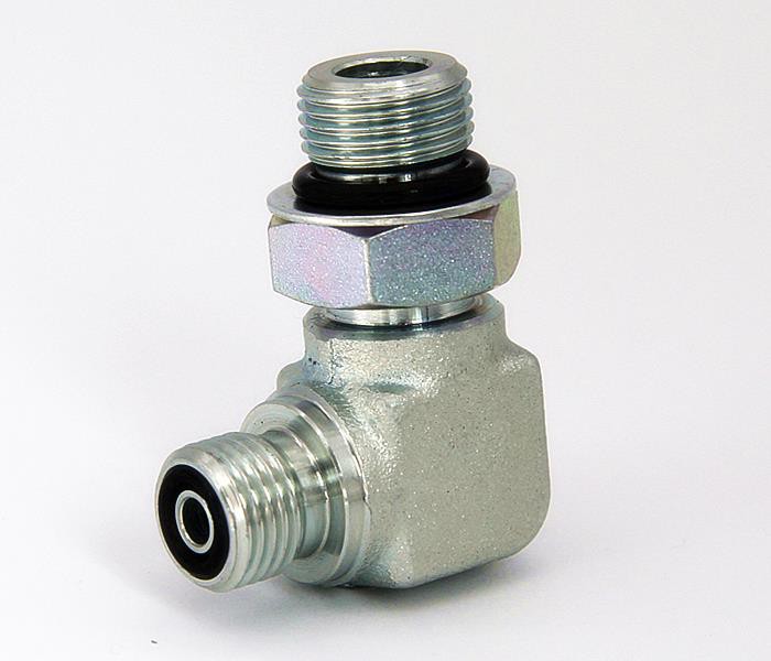 O-ring Face Sealing Tube Fittings Adjust Nut 90 degree-3