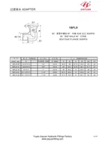 מתאם SAE 3000 מרפק אוגן BSP 60
